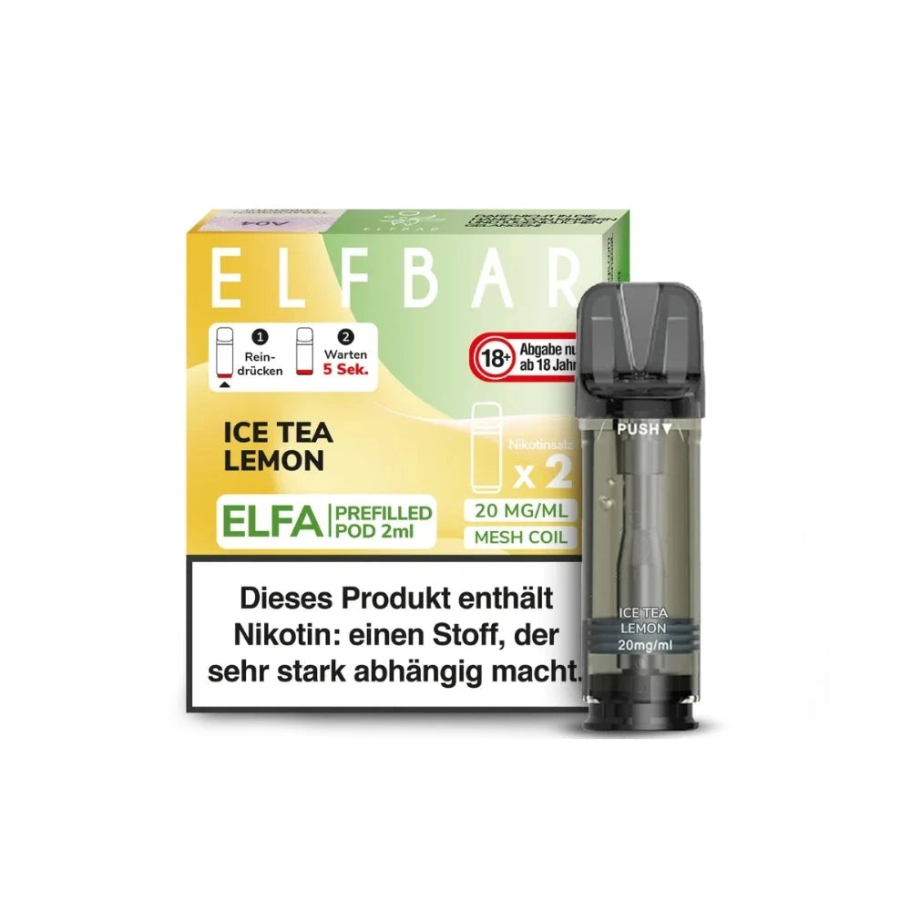 ELFBAR ELFA Pod 2er Pack 20mg/ml - verschiedene Sorten Elfbar
